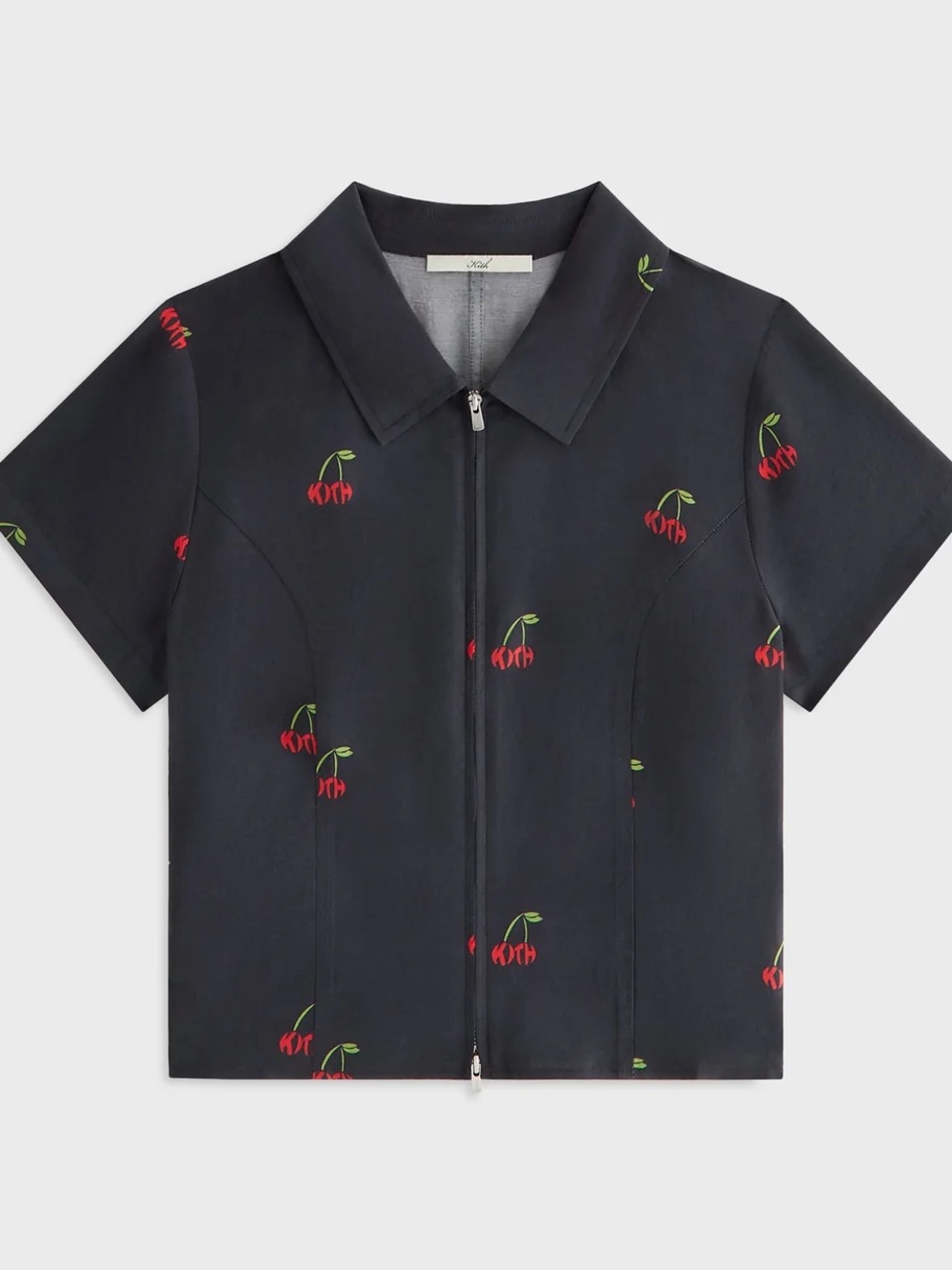 Kith WOMEN CAELA CHERRY ZIP SHIRT